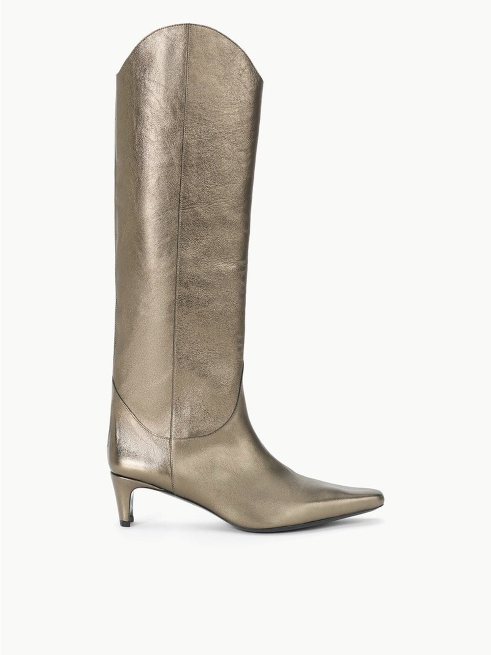 NWT STAUD Western Wally Boot in Aged Bronze - W Size 39